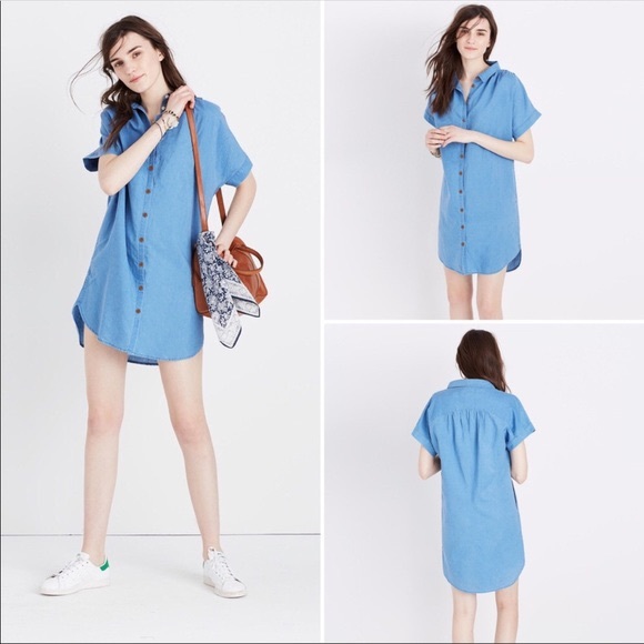 Madewell Dresses & Skirts - Madewell Indigo Central Shirtdress